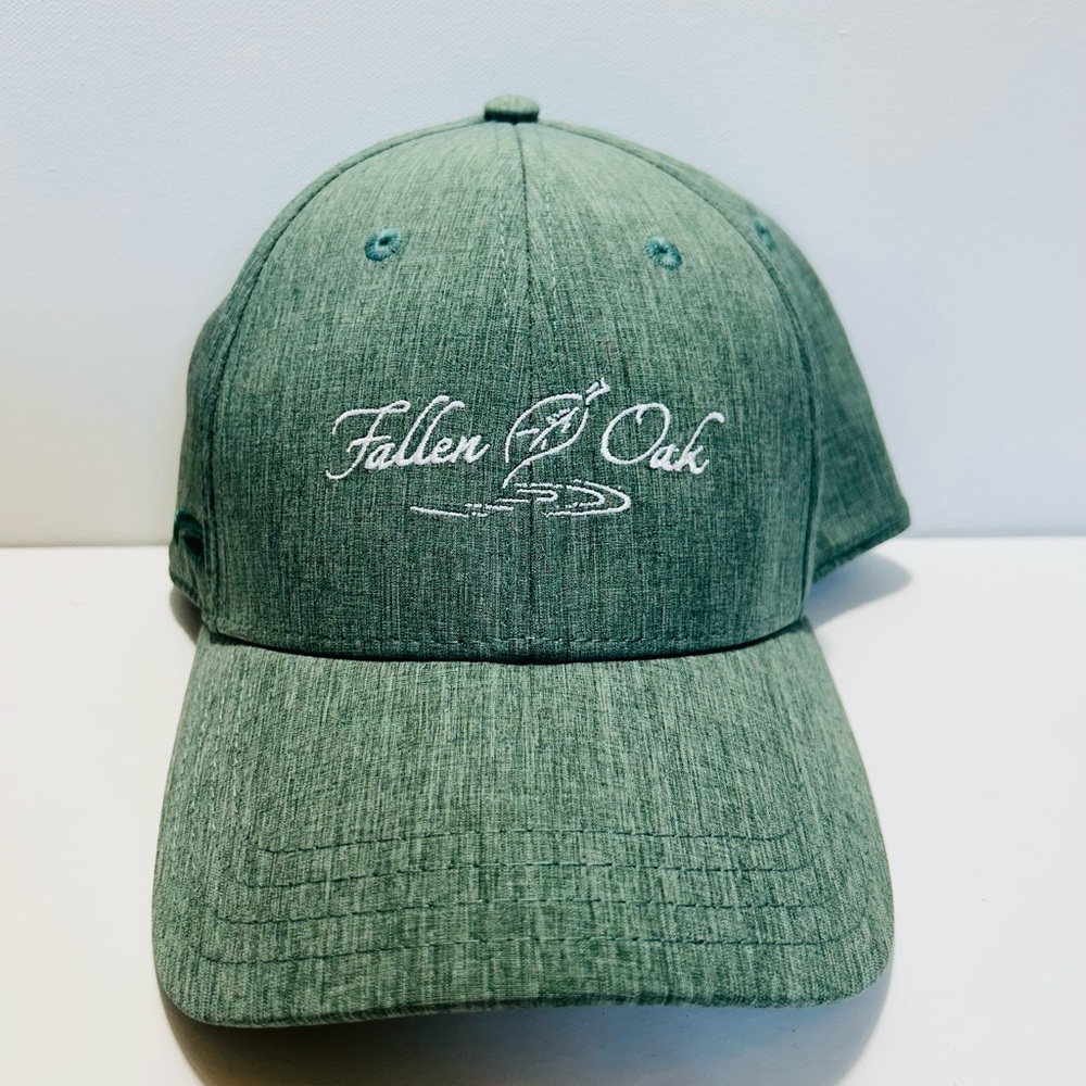 NWOT Green Fallen Oak Golf Course Cap